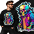 BLUZA HORROR SKULL ONE 2